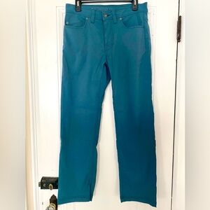 Prana Men’s Blue Stretch Zion Slim Fit Pants